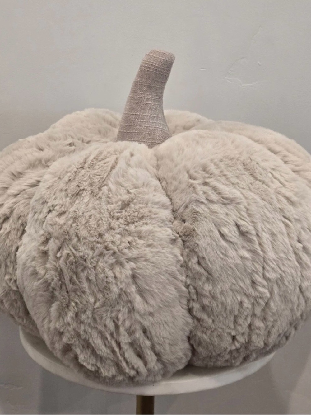 Holiday Harvest soft stuffed  Pumpkin